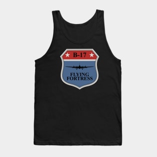 B-17 Flying Fortress Patch Tank Top